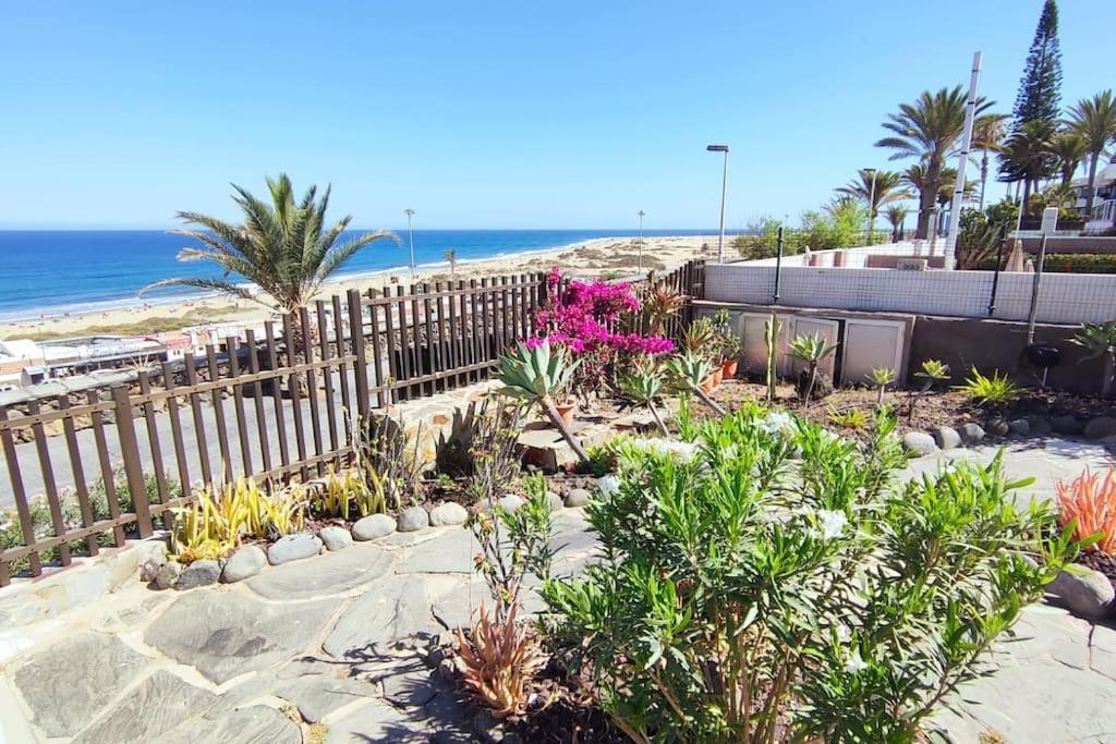 Apartamento Sobre el mar Playa del Inglés Exterior foto