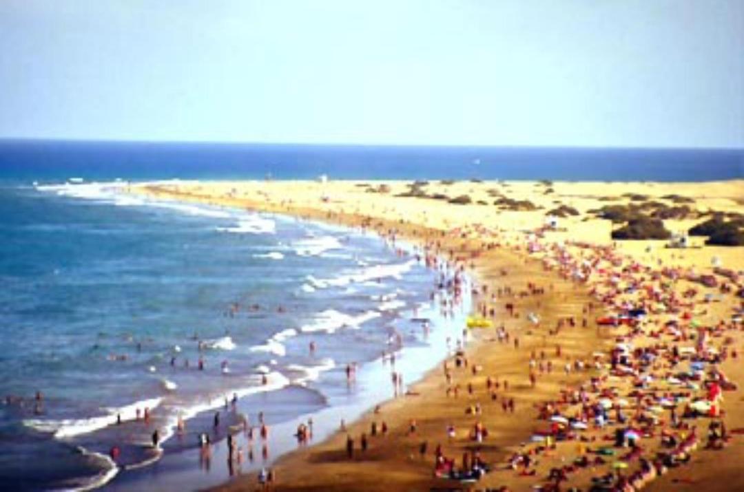 Apartamento Sobre el mar Playa del Inglés Exterior foto